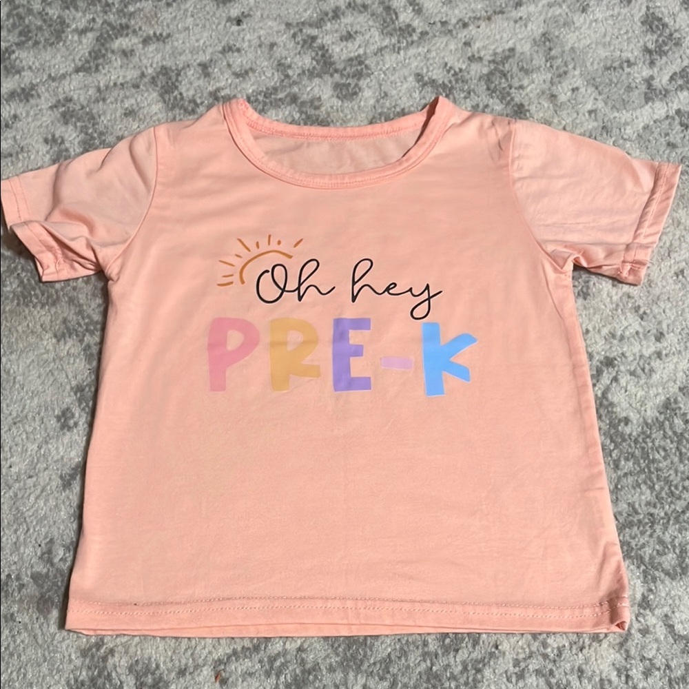 Pink Short Sleeve Tees Casual Collection